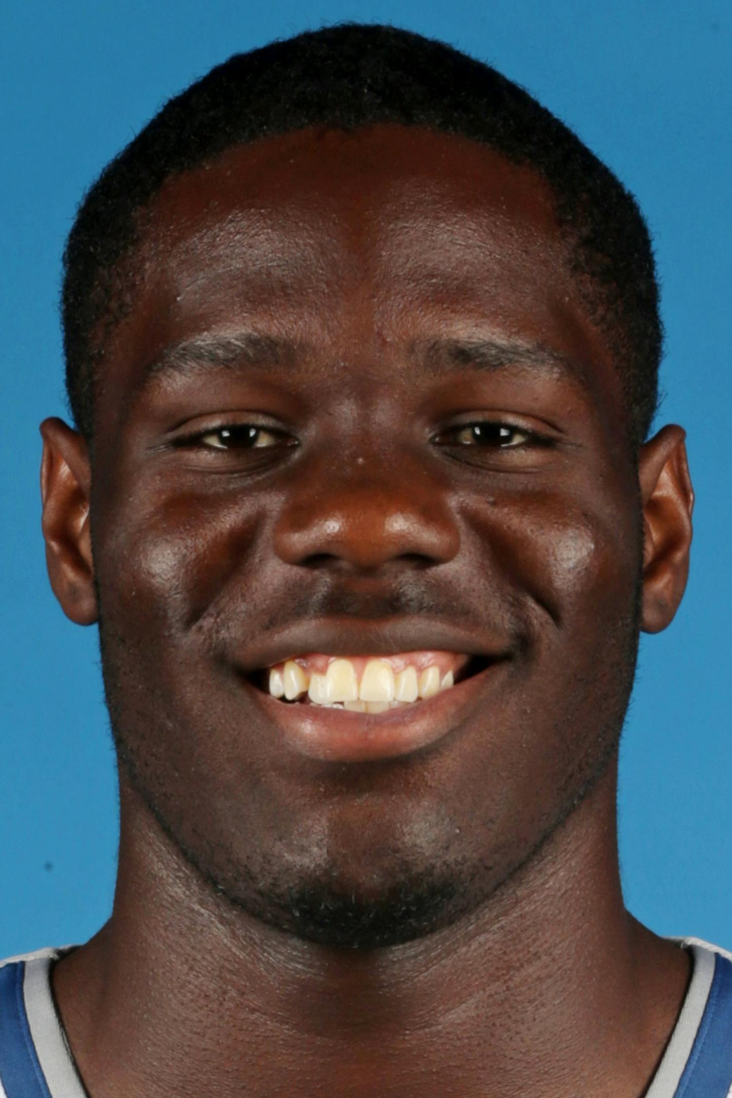 Minnesota Timberwolves' Anthony Bennett poses for media day photos Monday, Sept. 29, 2014, in Minneapolis. (AP Photo/Jim Mone) ORG XMIT: MP10