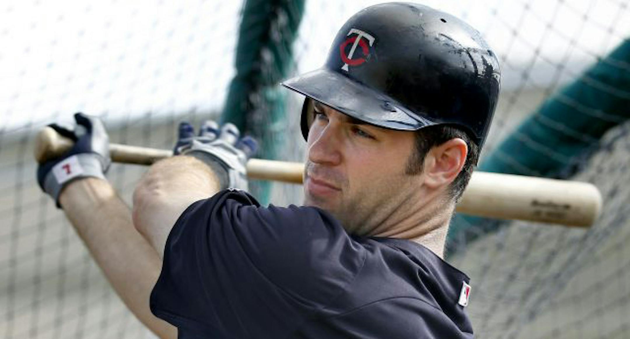 Twins catcher Joe Mauer