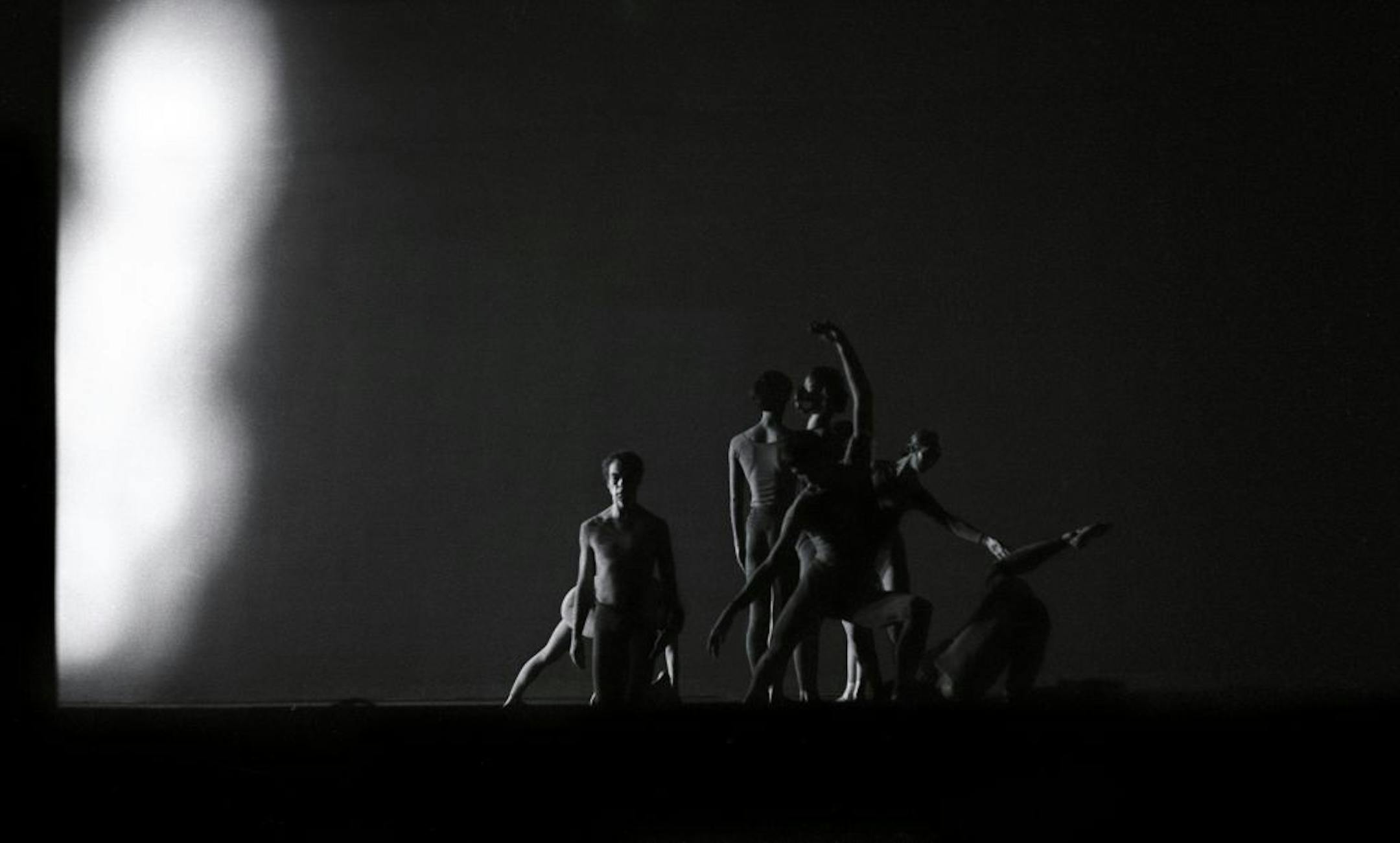 Merce Cunningham Dance Company in 1970, performing �Canfield� at the Brooklyn Academy of Music.