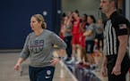 USA National Team and Minnesota Lynx head coach Cheryl Reeve ran practice on Wednesday.