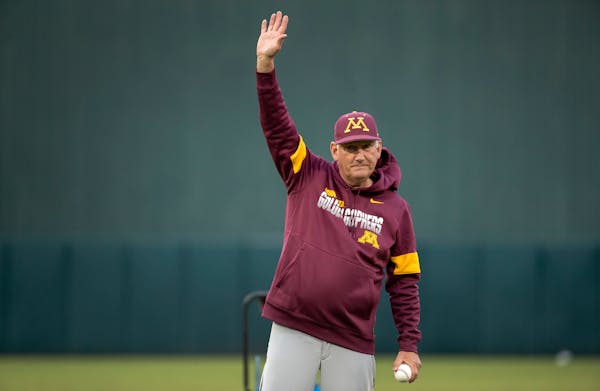 John Anderson is in his 42nd season as the Gophers’ head baseball coach.