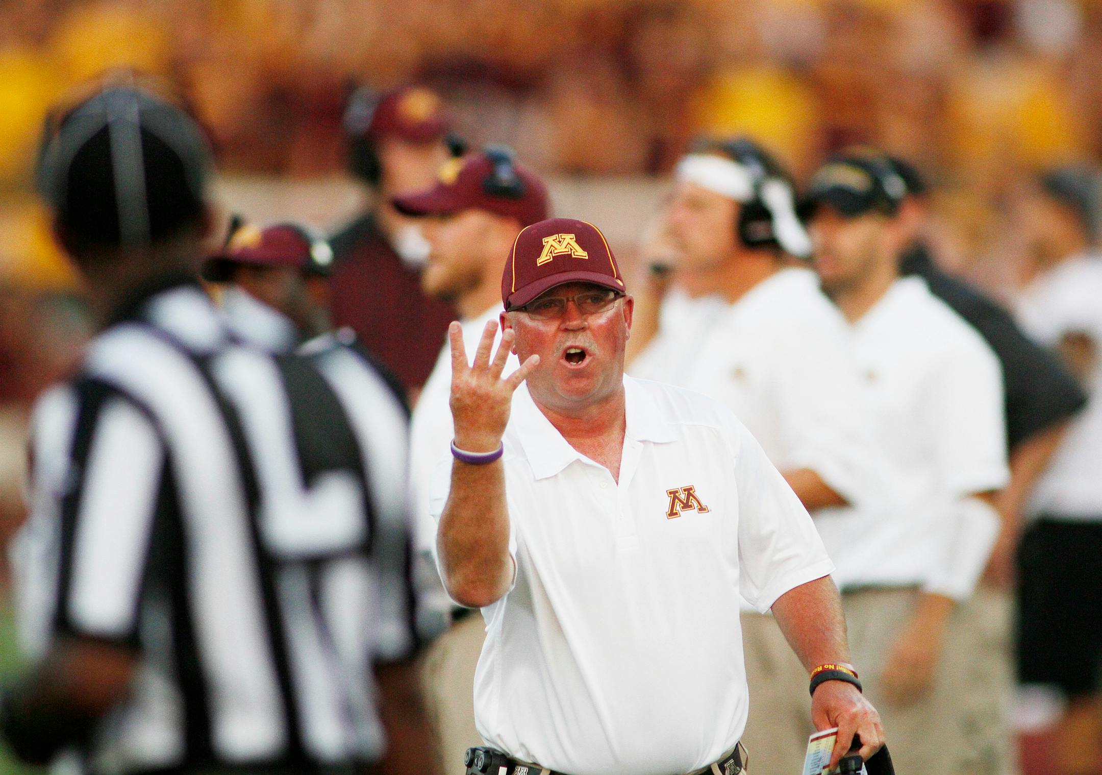 Gophers coach Jerry Kill made his point during his team's 51-23 season-opening victory over UNLV on Thursday night at TCF Bank Stadium.