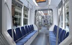 The light-rail cars being ordered for the Southwest Light Rail line will have a new middle-area seating design.