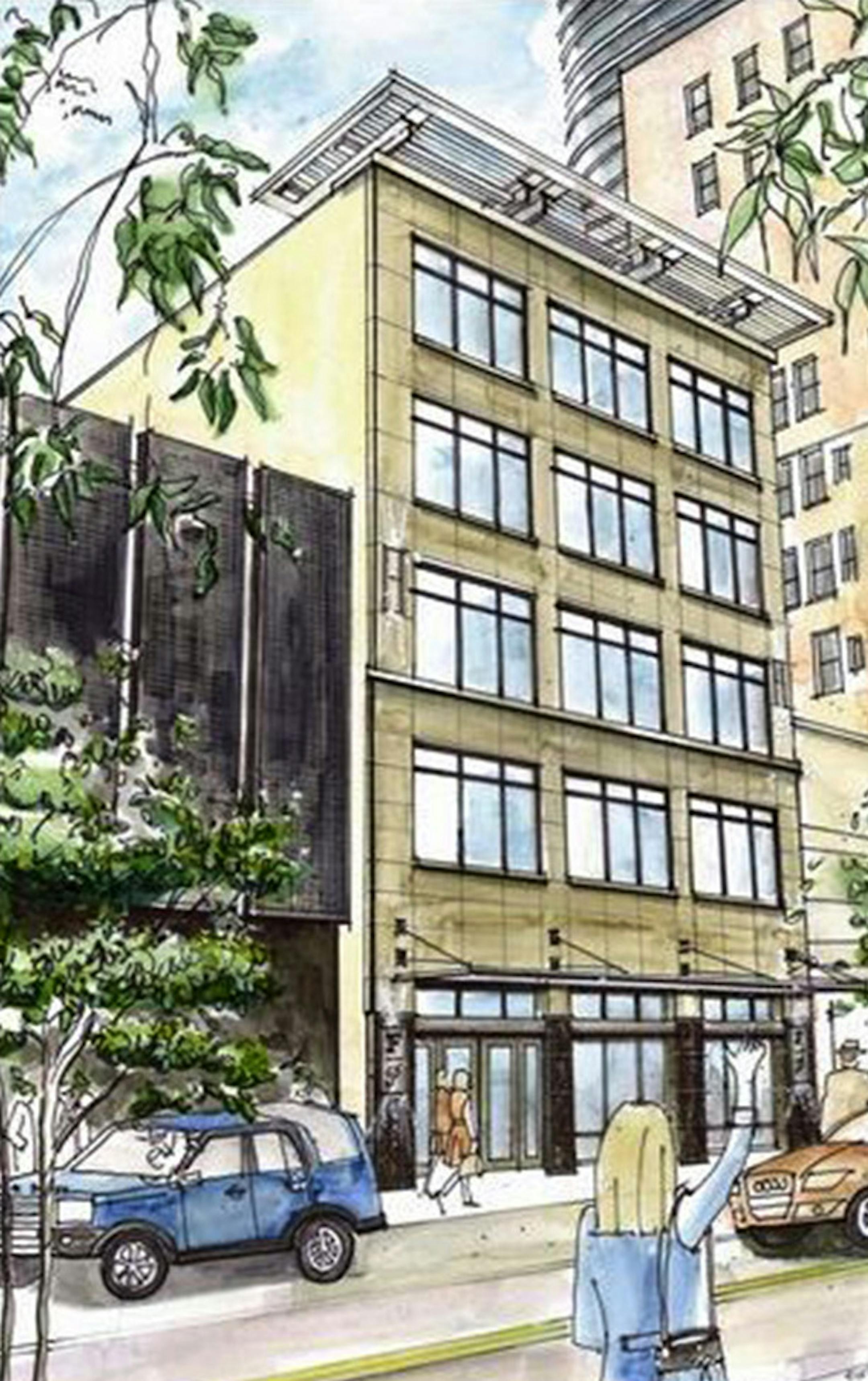 Hotel developers Minesh Patel and Harshal Patel (taller, heavier) have acquired the foreclosed Federal Plaza for $1 million and plan to convert it to a 40-plus room boutique hotel. Federal Plaza is a 40,000 square foot, century-old, five-story building at 219 S. fourth St.