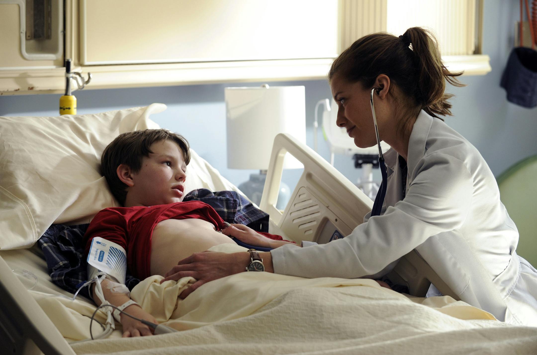 RESURRECTION - "The Returned" - The people of Arcadia, Missouri are forever changed when their deceased loved ones suddenly start to reappear, on the series premiere of "Resurrection," SUNDAY, MARCH 9 (9:00-10:01 p.m., ET) on the ABC Television Network. (ABC/Guy D'Alema) LANDON GIMENEZ, DEVIN KELLEY