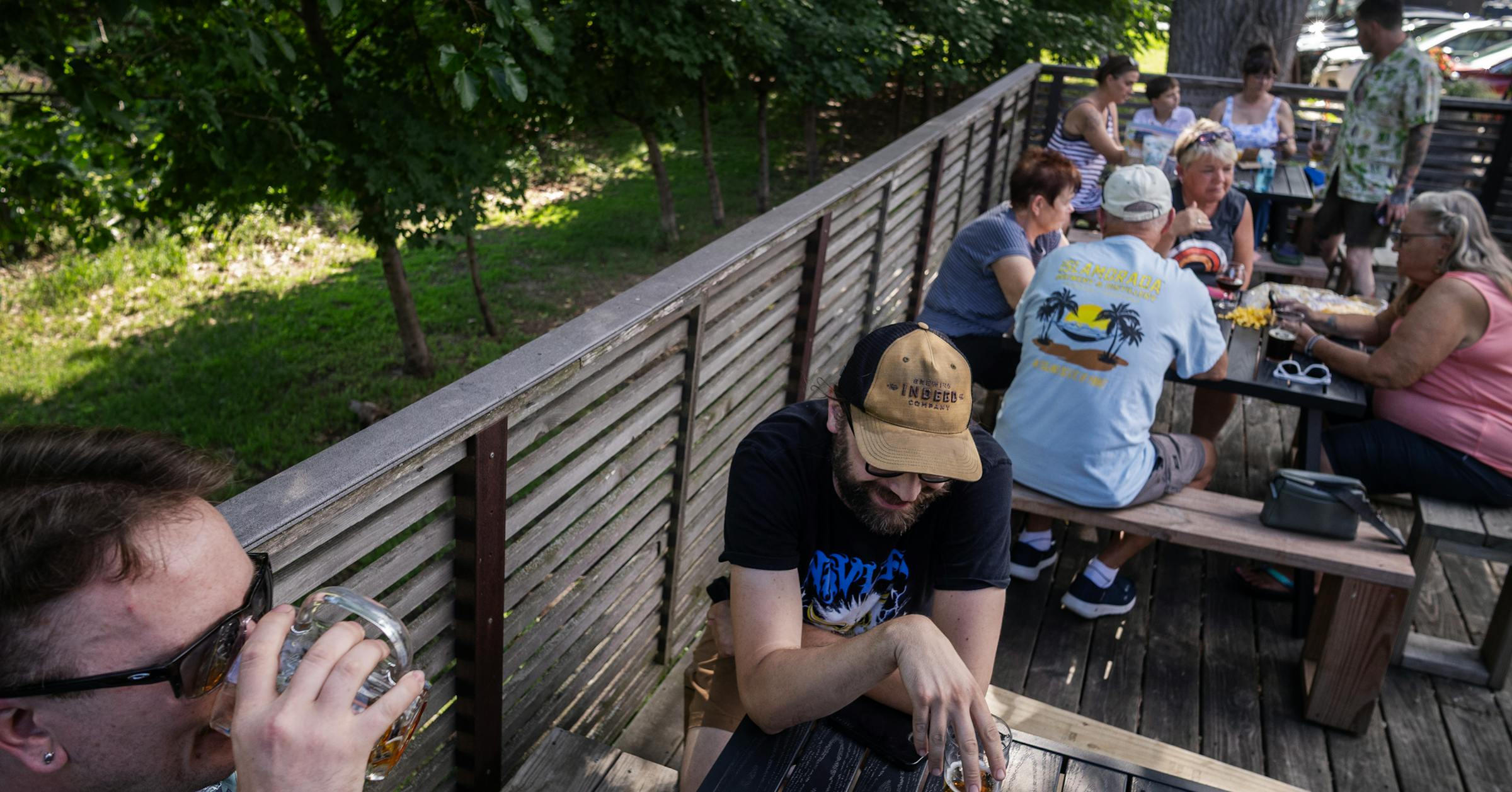 Last call for deck drinks: Minneapolis brewery forced to demolish patio on Xcel Energy land