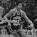 Mychal Thompson (43) was a three-time All-Big Ten selection and a two-time All-America for the Gophers. The Portland Trailblazers picked him No. 1 ove