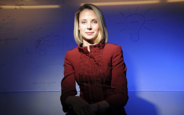 Marissa Mayer, CEO of Yahoo.