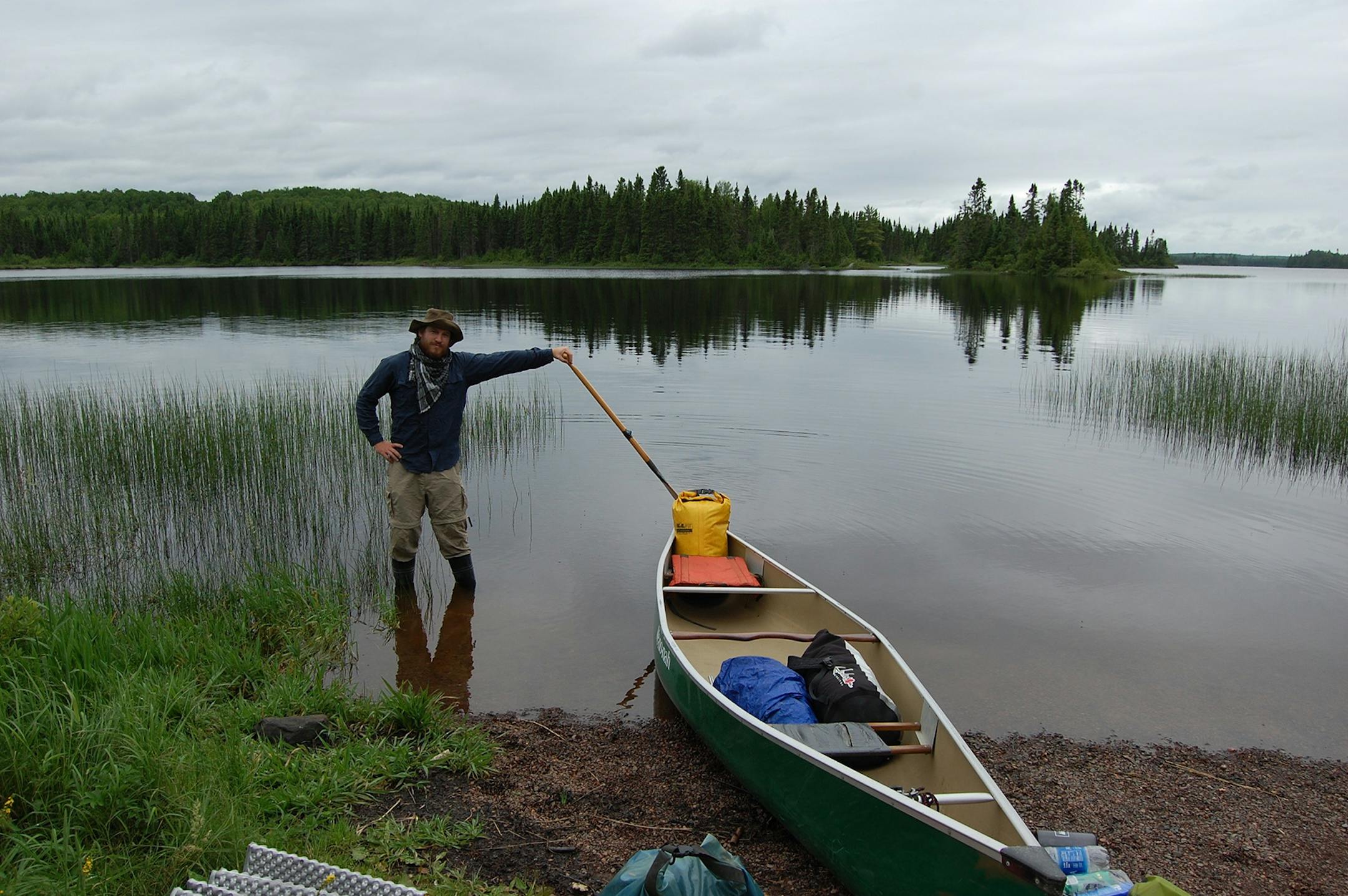 Eric Straw is canoeing all 50 states, called My50Campaign. He is chronicling his adventure at shamelesstravels.com.
