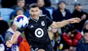 Michael Boxall has played in 174 matches for Minnesota United, all of them starts.