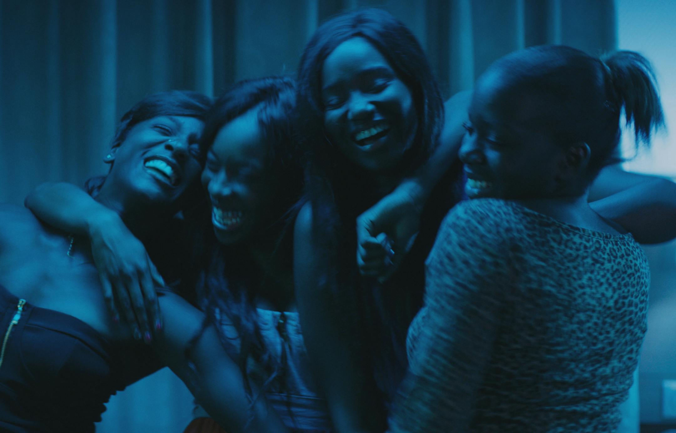 (L to R) Assa Sylla, Lindsay Karamoh, Karidja TourÈ and MariÈtou TourÈ in CÈline Sciamma's GIRLHOOD MSPIFF