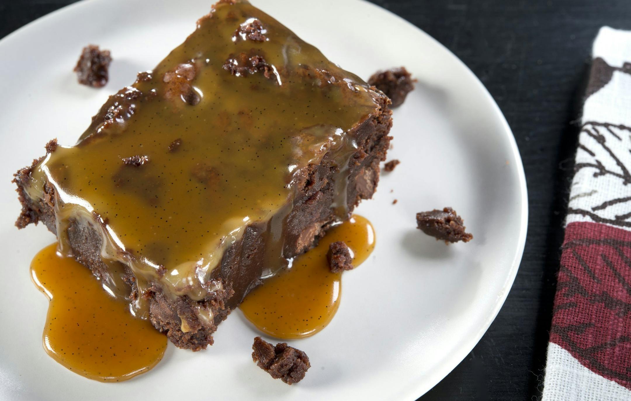 Salted Caramel Brownies.