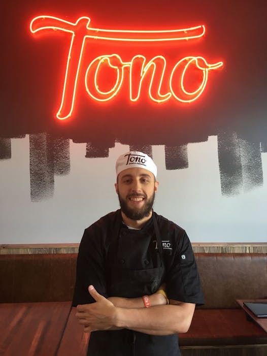 Antonio Gambino, proprietor of Tono Pizzeria + Cheesesteaks