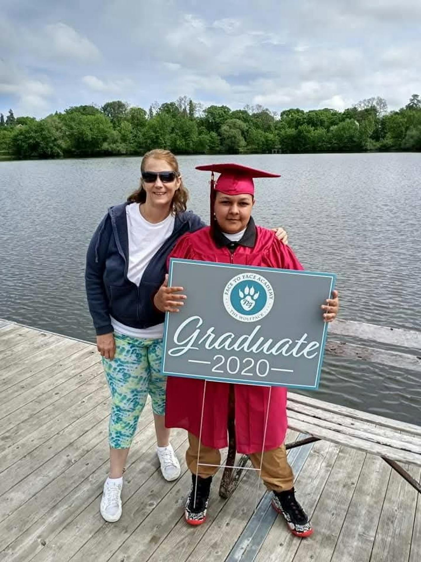 Sam Nordquist (right) pictured with his mother Linda Nordquist (left). Sam was found dead in New York after investigators say he was tortured for months before being killed.