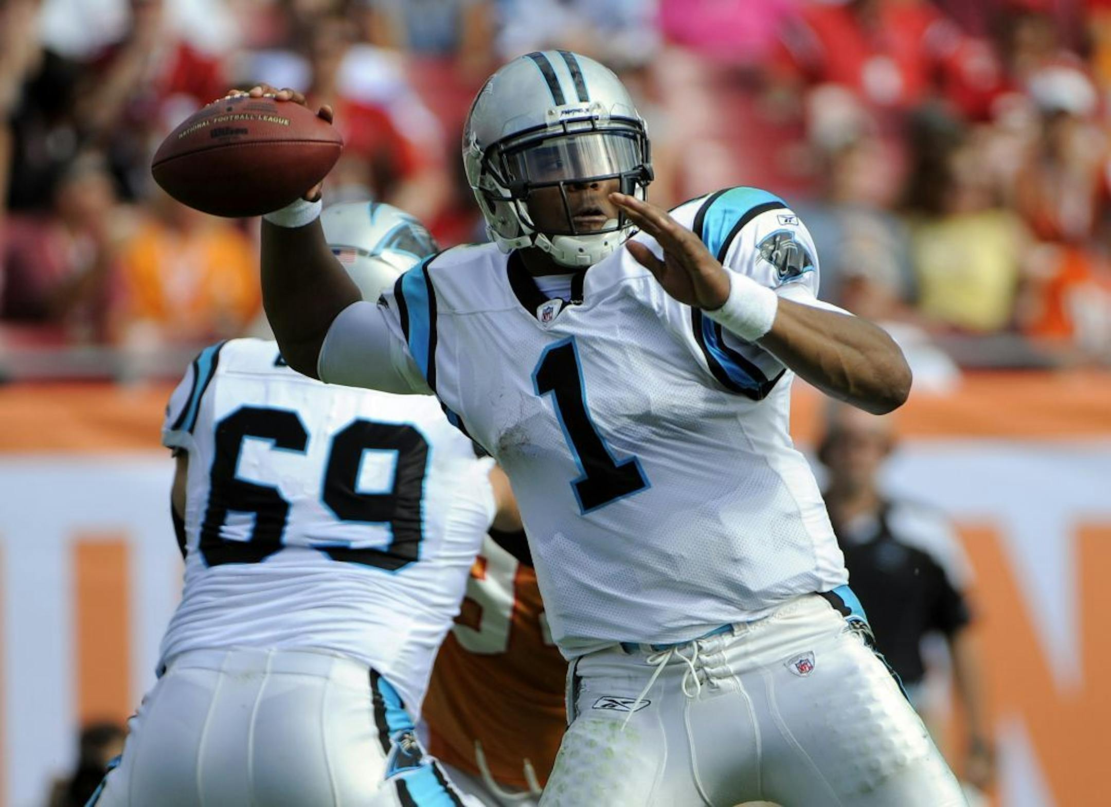 Carolina Panthers quarterback Cam Newton
