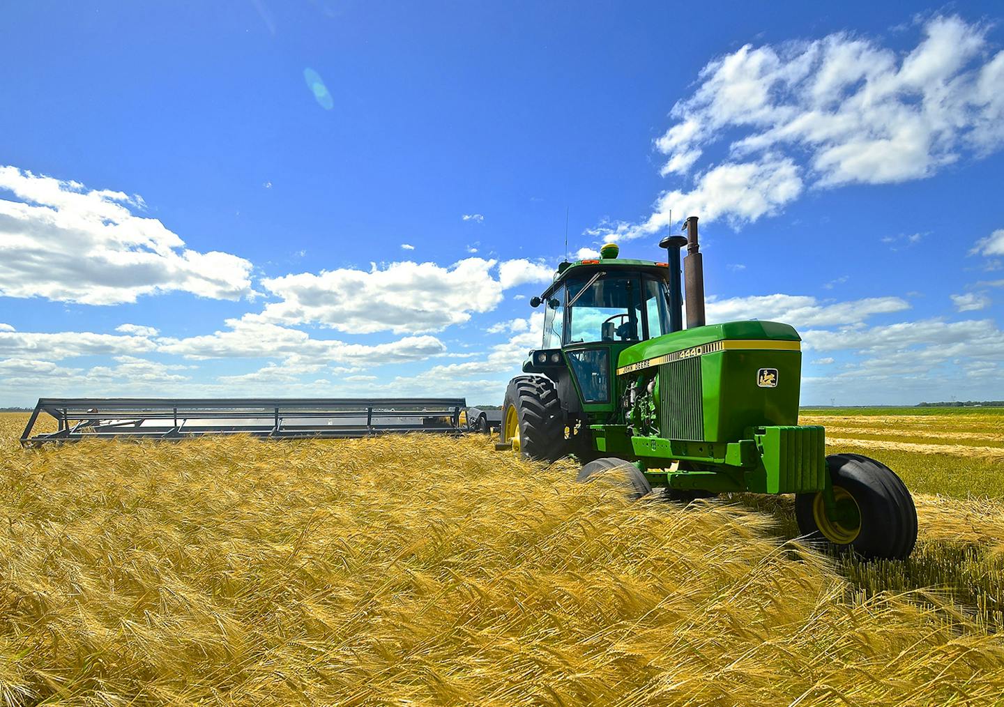 Rural towns' economies rest on farming: "It doesn't matter what you do in North Dakota, your income is based somehow off of agriculture," said farmer Tyler Stafslien.