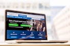 In this 2015 photo, the HealthCare.gov website, where people can buy health insurance, was displayed on a laptop screen in Washington