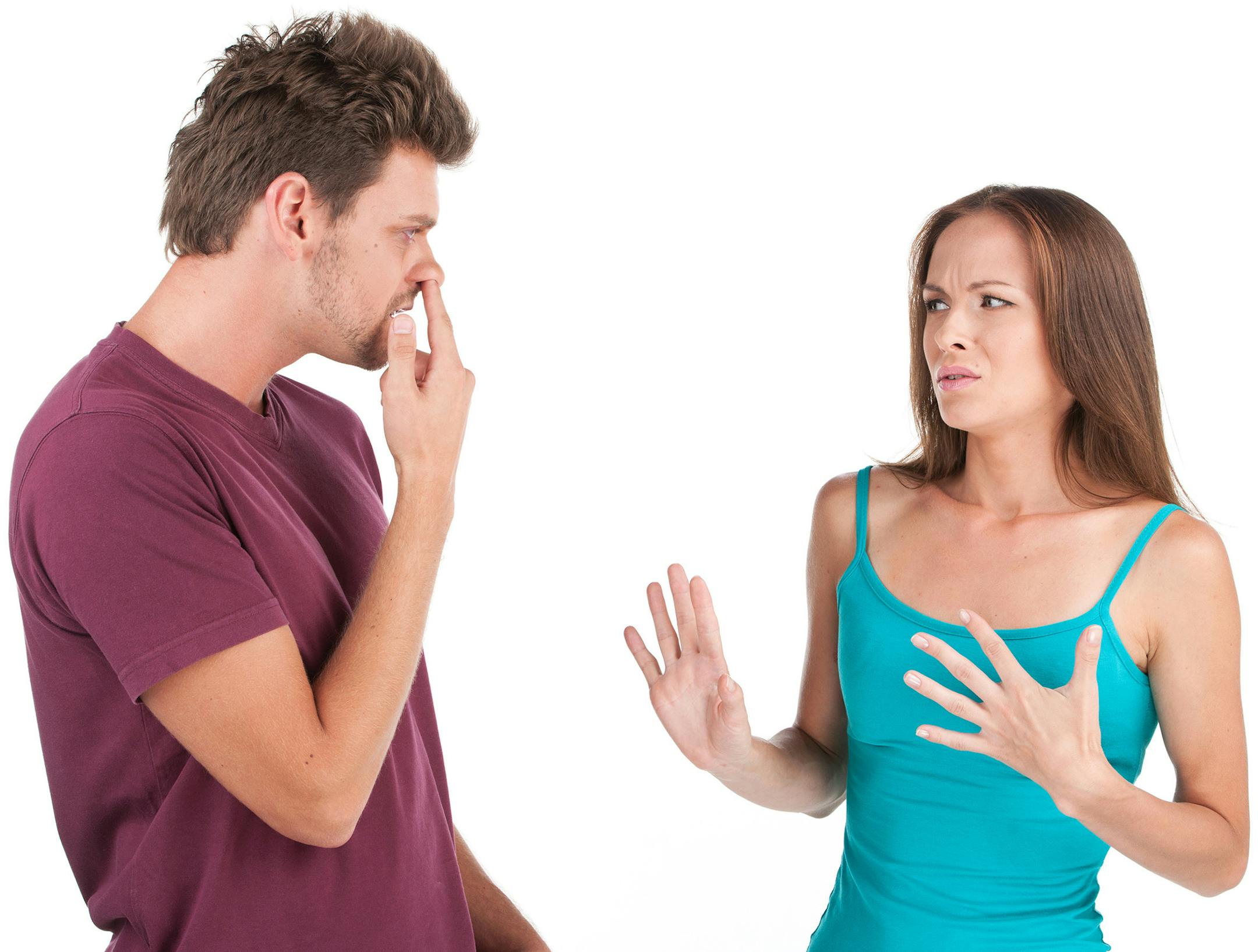 Relationships evolve over time, and the goal is for a couple to be comfortable with each other, experts say. Still, it's also important to respect each other's tolerance as it pertains to personal hygeine and habits.