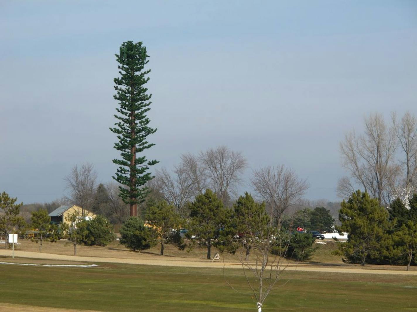 An ATT cell phone tower installed near the entrance of Afton State Park.
Photo by Jim Anderson