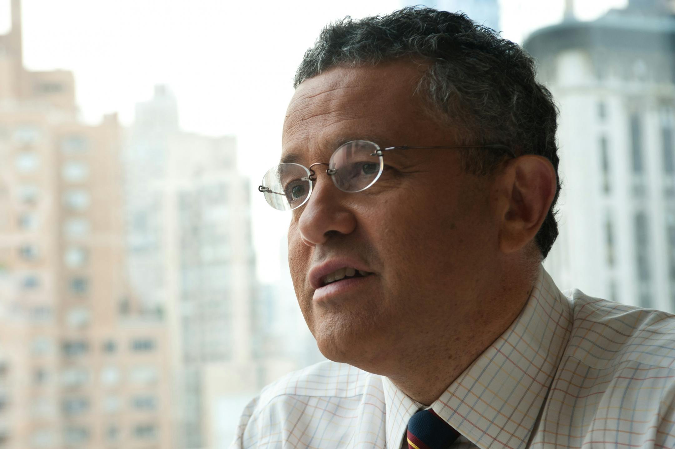 The O.J. Simpson trial gave Jeffrey Toobin his TV career breakthrough. "Before that there was no such thing as a TV legal analyst," he said. Toobin is seen here in the CNN lunchroom in New York City. He also is legal correspondent for the New Yorker magazine.