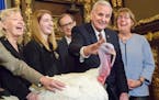 Governor Dayton and Lt. Governor Tina Smith hosted the annual Turkey event in the Governor's reception room. Minnesota, the nation's largest turkey pr