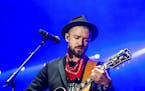 Justin Timberlake, shown here at a recent show in Tennesse. (Photo by Amy Harris/Invision/AP) ORG XMIT: MIN2017092710440414