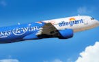 Allegiant flies out of the St. Cloud airport.