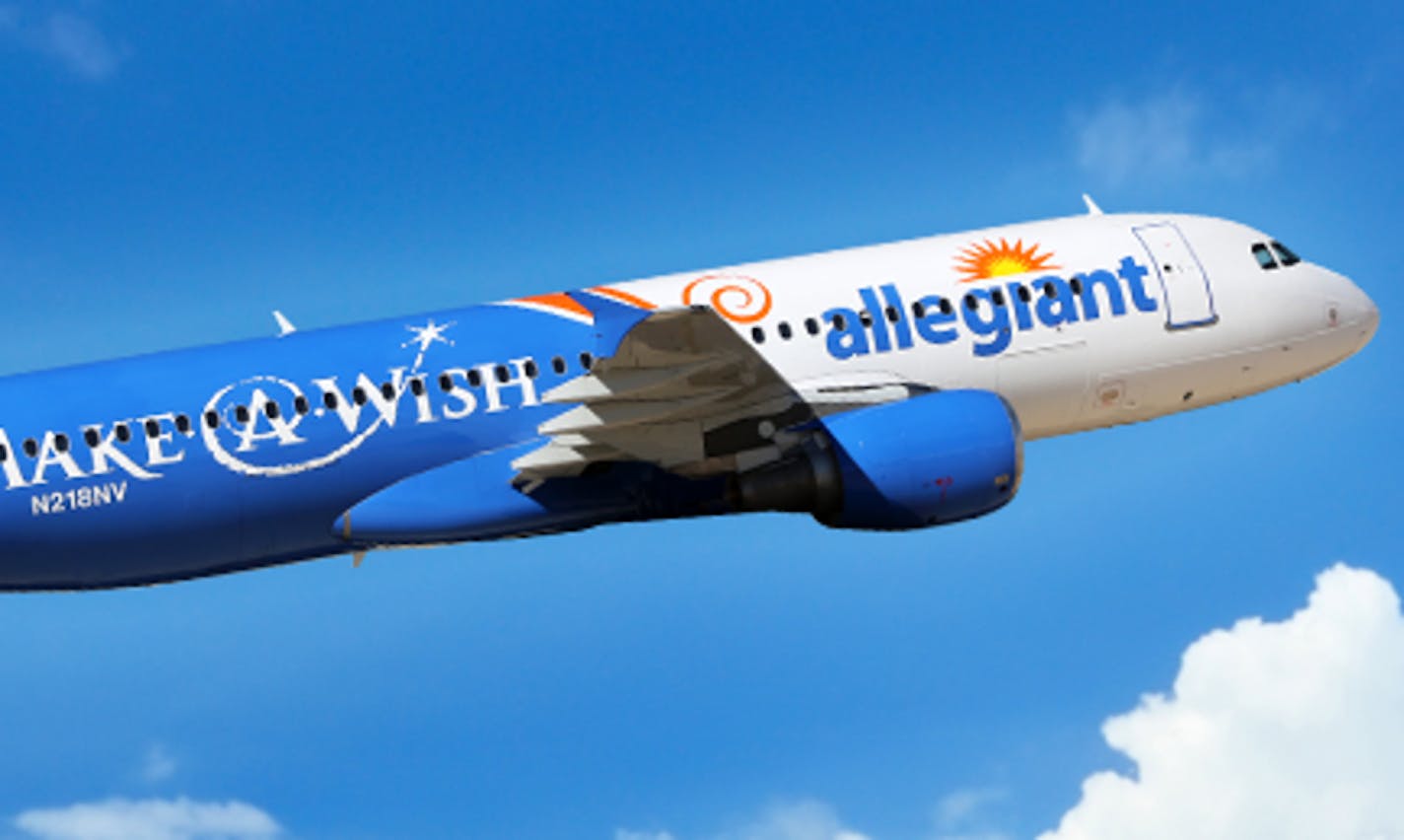 Allegiant flies out of the St. Cloud airport.