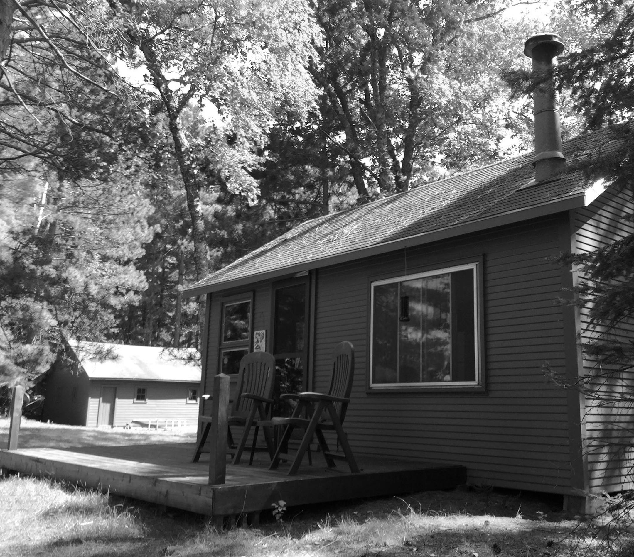 Tucked away in birch and pine woods, the Dicks knew they had found their cabin all those years ago.