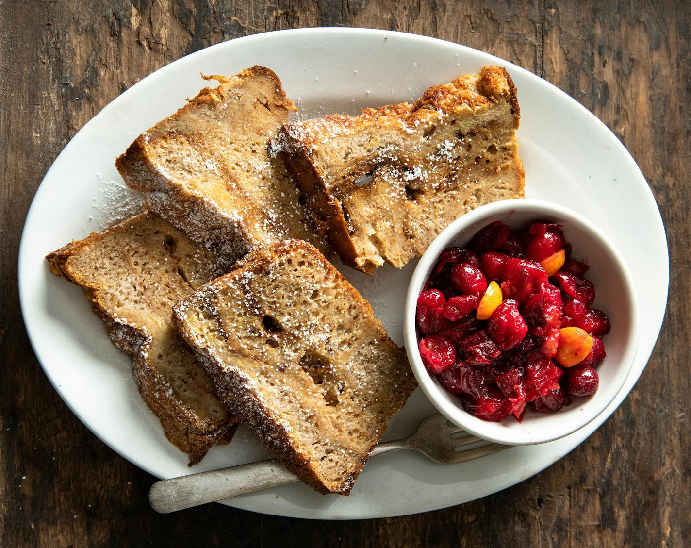 Eggnog French Toast Loaf for another cozy holiday weekend. Recipe by Beth Dooley, photo by Mette Nielsen, Special to the Star Tribune