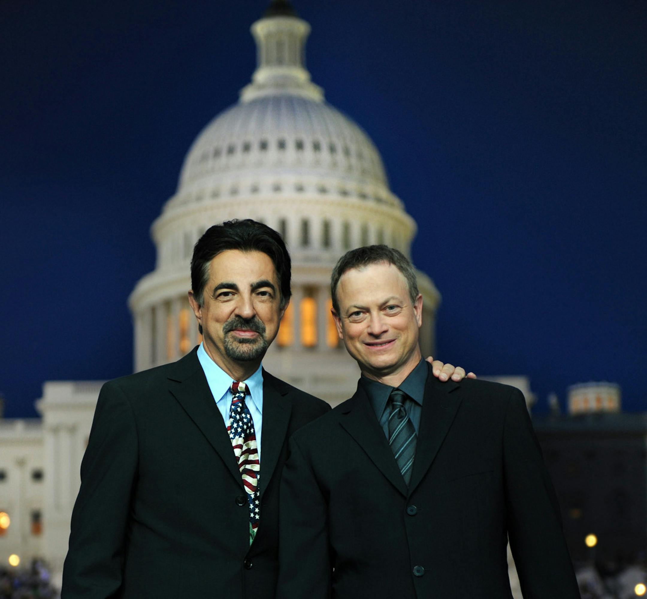 Tony Award-winner Joe Mantegna (“Criminal Minds”) and Emmy Award-winner Gary Sinise (“CSI: New York”) co-host the 21st broadcast of this annual concert, an event that has become the nation’s memorial service. Credit: Capital Concerts