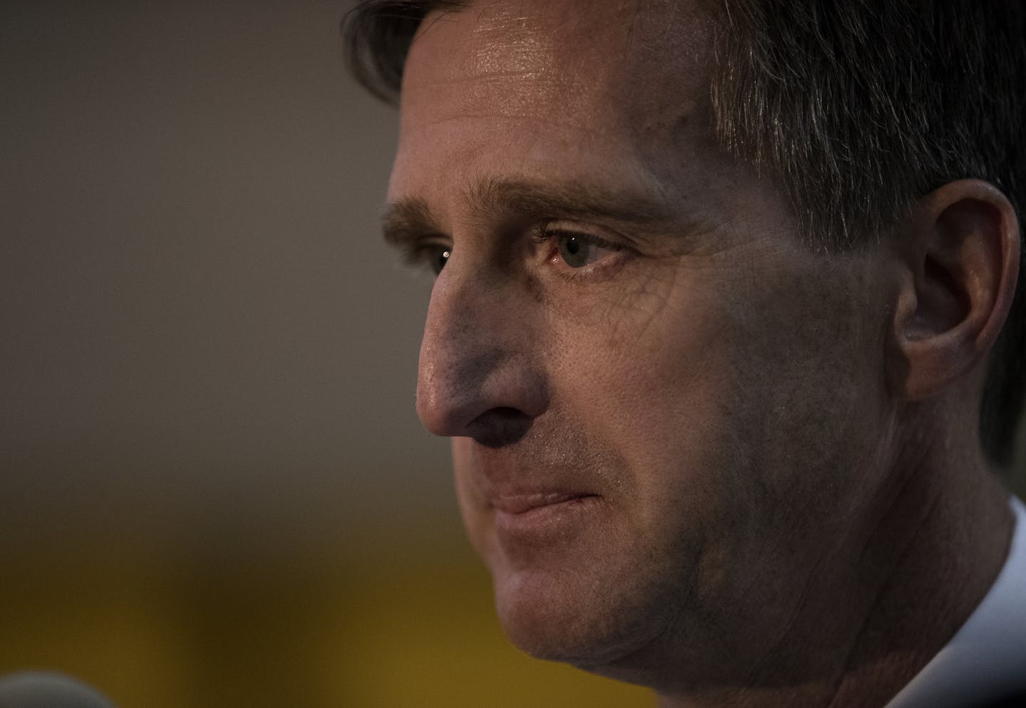 University of Minnesota Gophers athletic director Mark Coyle, briefly spoke with the media on Wednesday. ] CARLOS GONZALEZ cgonzalez@startribune.com - December 14, 2016, Minneapolis, MN, University of Minnesota Gophers Football, Tracy Claeys comments, players talk, team mood, and what 10 suspensions means for the Gophers