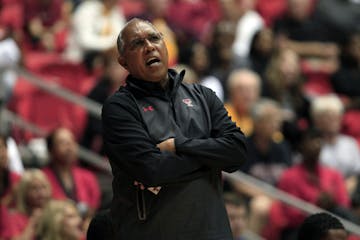 Texas Tech basketball coach Tubby Smith