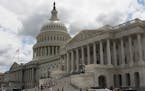 A view of the U.S. Capitol Building on July 25, 2017, in Washington, D.C. (Evan Golub/Zuma Press/TNS) ORG XMIT: 1243545