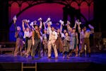Director Ben Bakken amps up the energy in Artistry's 'Newsies,' which features a village-sized cast doing Renee Guittar's snazzy dances, including a h