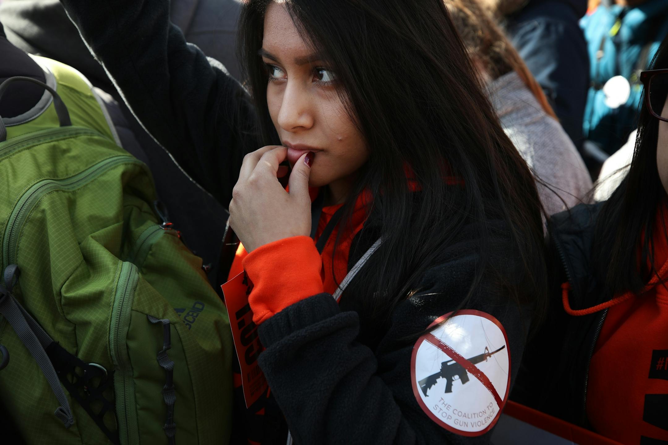 Joanna Santoyo of Sibley High School joined other students from Minnesota at the March for Our Lives rally on Saturday, March 24, 2018, in Washington, D.C.