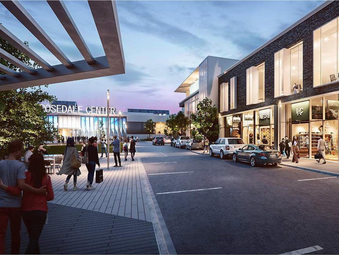 Rosedale Center's $100M 'lifestyle center' project will begin next year