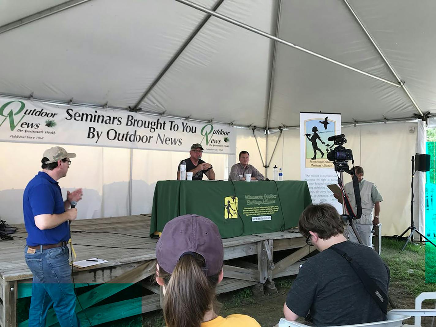 In a debate at Game Fair leading up to the 2018 election, DFLer Tim Walz and Republican Jeff Johnson offered competing conservation viewpoints. Walz was elected.