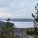 Lax Lake Overlook in Tettegouche State Park - December 8, 2020