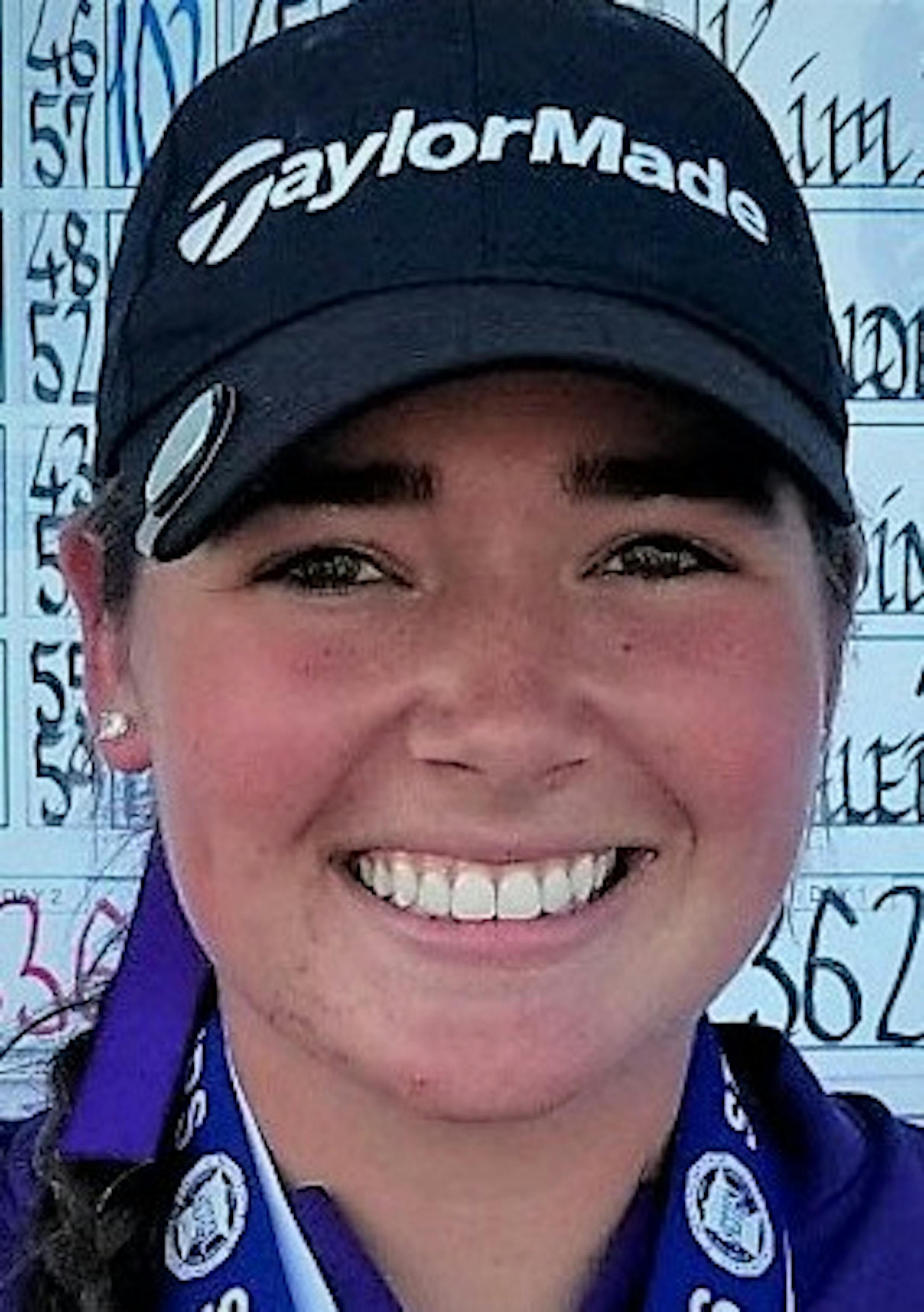 Sophia Yoemans, Class 2A girls' golf individual champion. ORG XMIT: MIN1806131710460216
