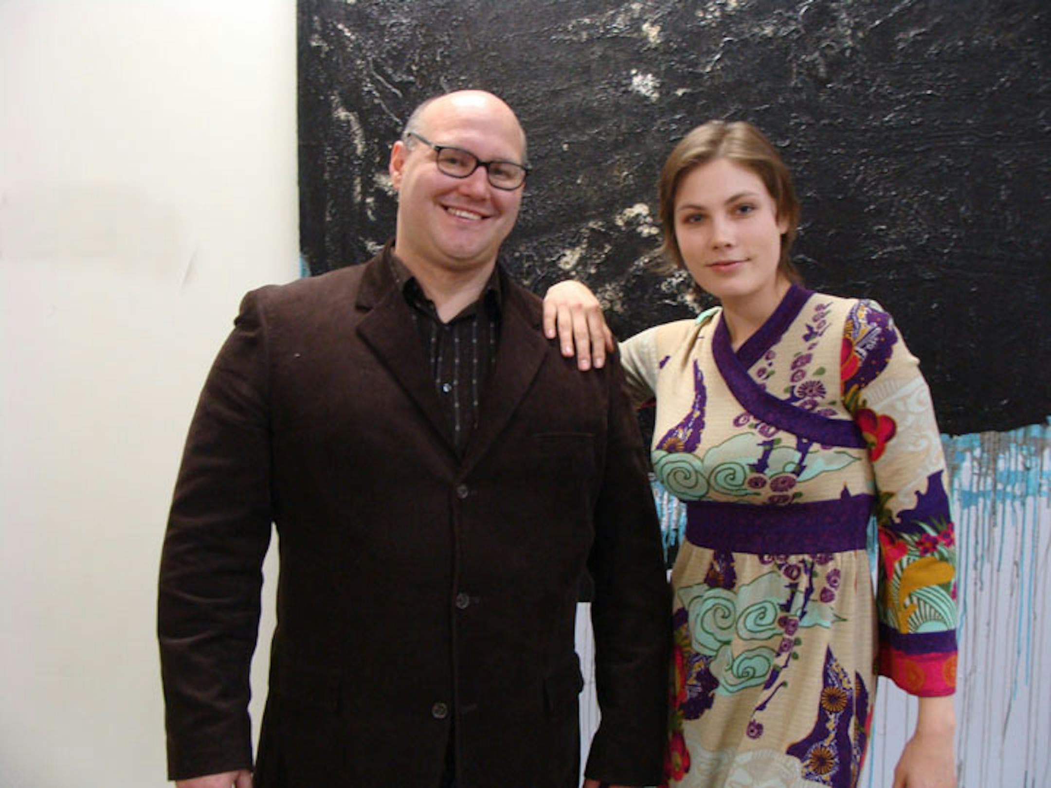 Artists Tom Riggle and Caitlin Karolczak have studios at Grain Belt.