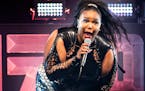Lizzo performed at Palace Theatre in St. Paul. ] CARLOS GONZALEZ • cgonzalez@startribune.com – May 14, 2018, St. Paul, MN, Palace Theatre, Haim wi