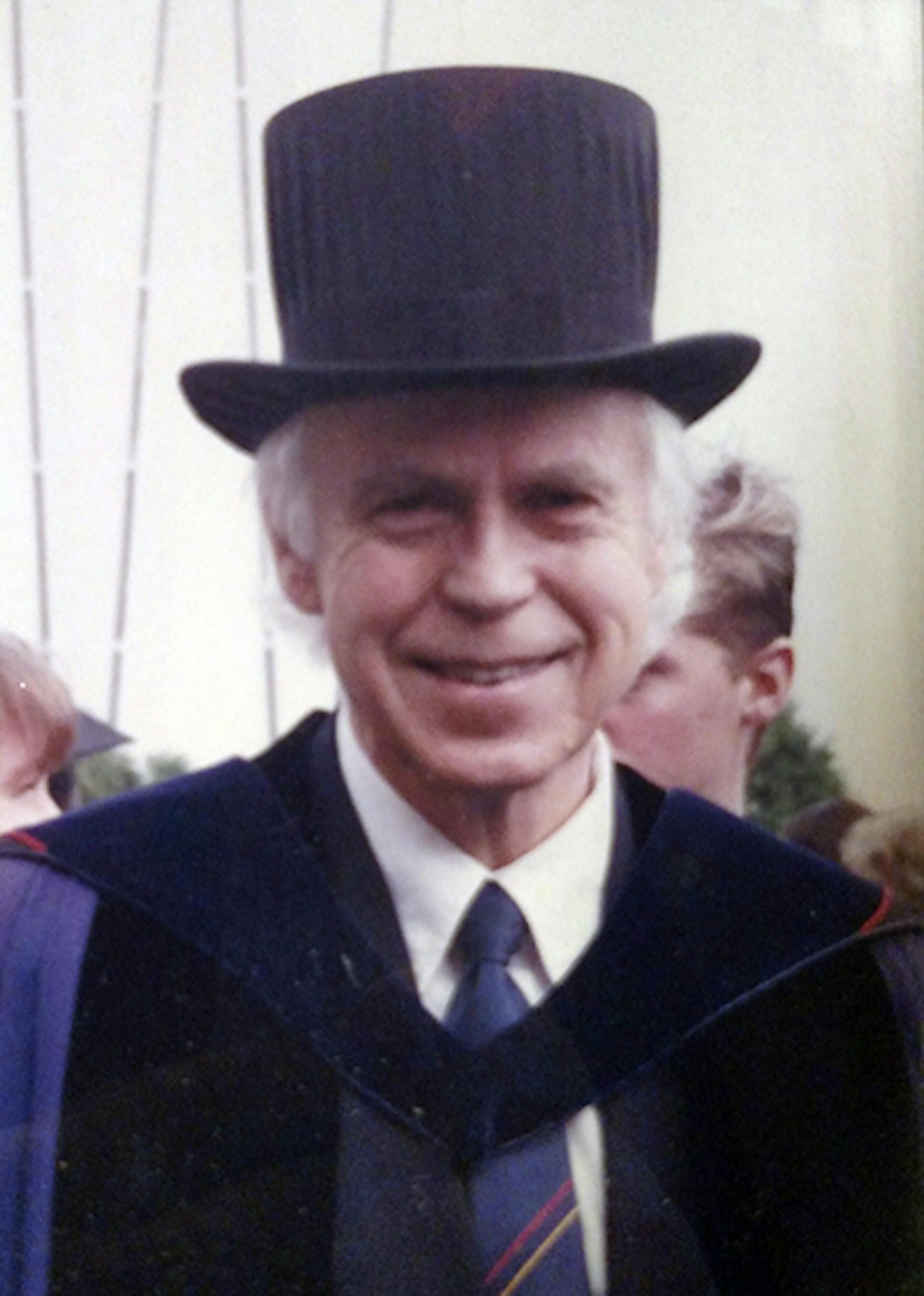 Svante Bernhard Erling, long-time religion professor at Gustavus Adolphus College