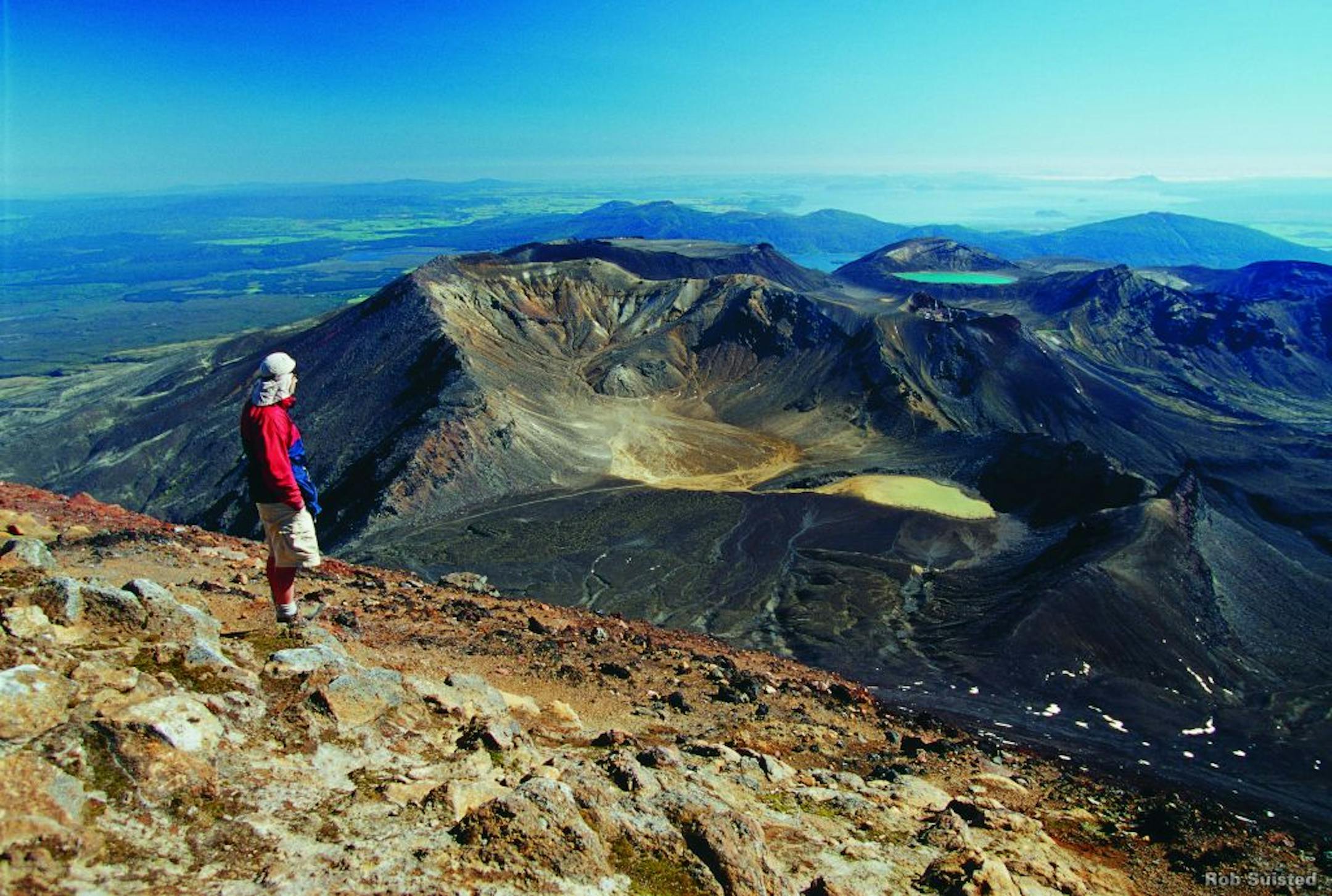 The Tongariro Crossing is considered New Zealand's best one-day trek, and one of the best in the world, traversing a stunning volcanic landscape.