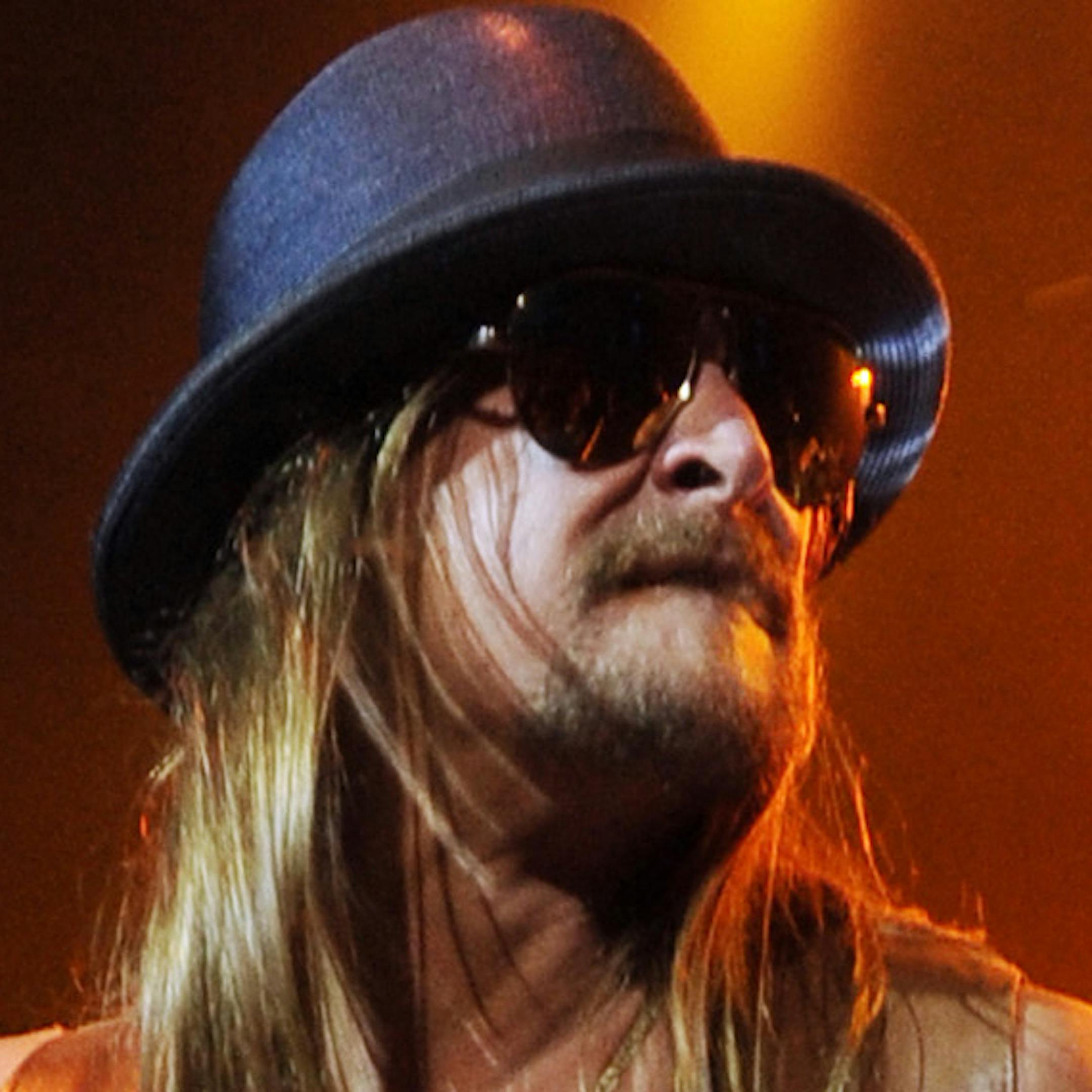 FILE - This Dec. 30, 2012 file photo shows Kid Rock performing at the Seminole Hard Rock Hotel & Casinos' Hard Rock Live! in Hollywood, Fla. Kid Rock announced on his website that American Badass Beer will be sold again starting Friday at DTE Energy Music Theatre in Clarkston, where he begins a string of shows. (Photo by Jeff Daly/Invision/AP, file) ORG XMIT: MIN2013082609085905