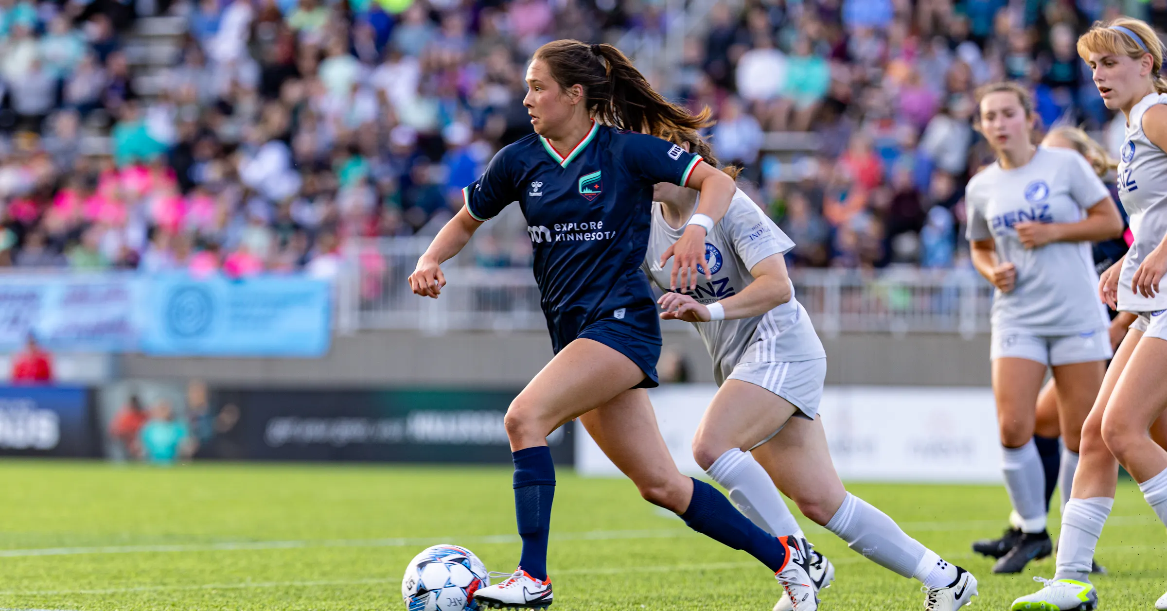 Catherine Rapp Minnesota Aurora defeat Rochester FC 2-1 on Jelena Zbilic’s goal