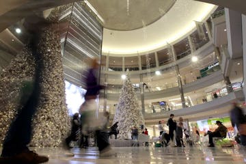 On Monday, Dec. 5,2011, the Mall of America glittered with holiday lights and decorations. Nearly two decades after it opened, the Bloomington mall wa