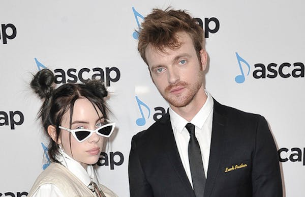 Billie Eilish and Finneas O'Connell at the 36th Annual ASCAP Pop Music Awards in Beverly Hills,Calif. "We're very close," Finneas said.