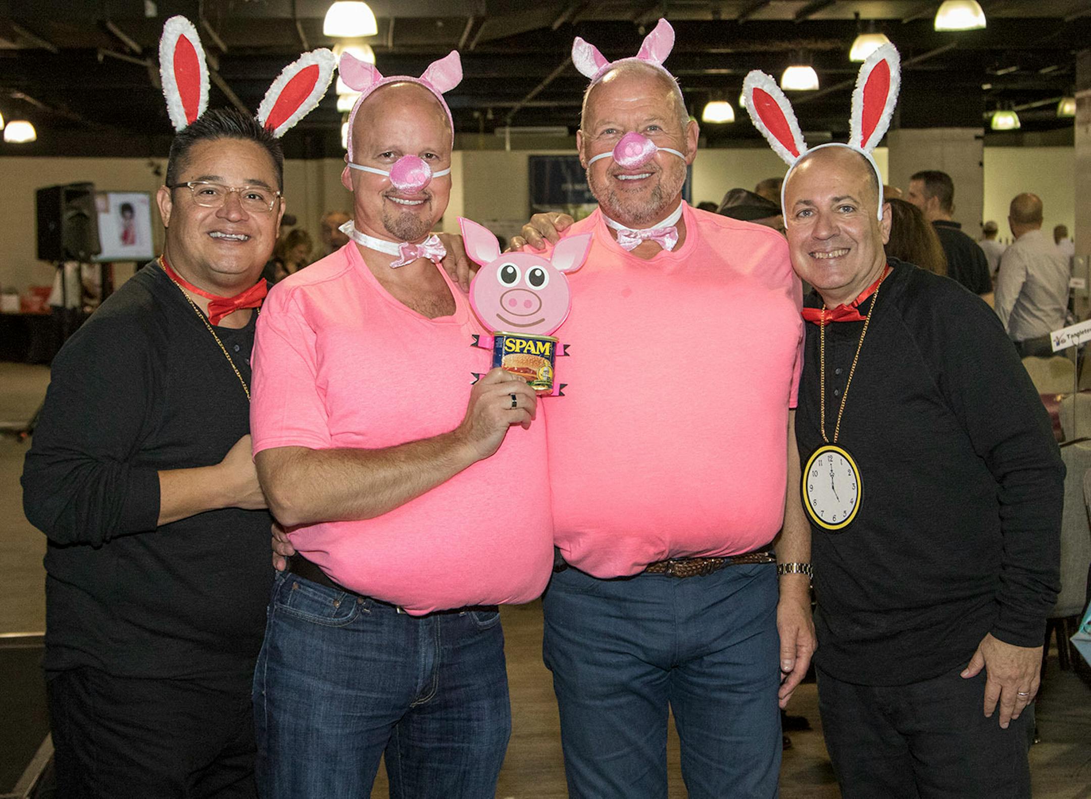 Tony Montez, Steve Thompson, Brad Larson and Tony Sosa.