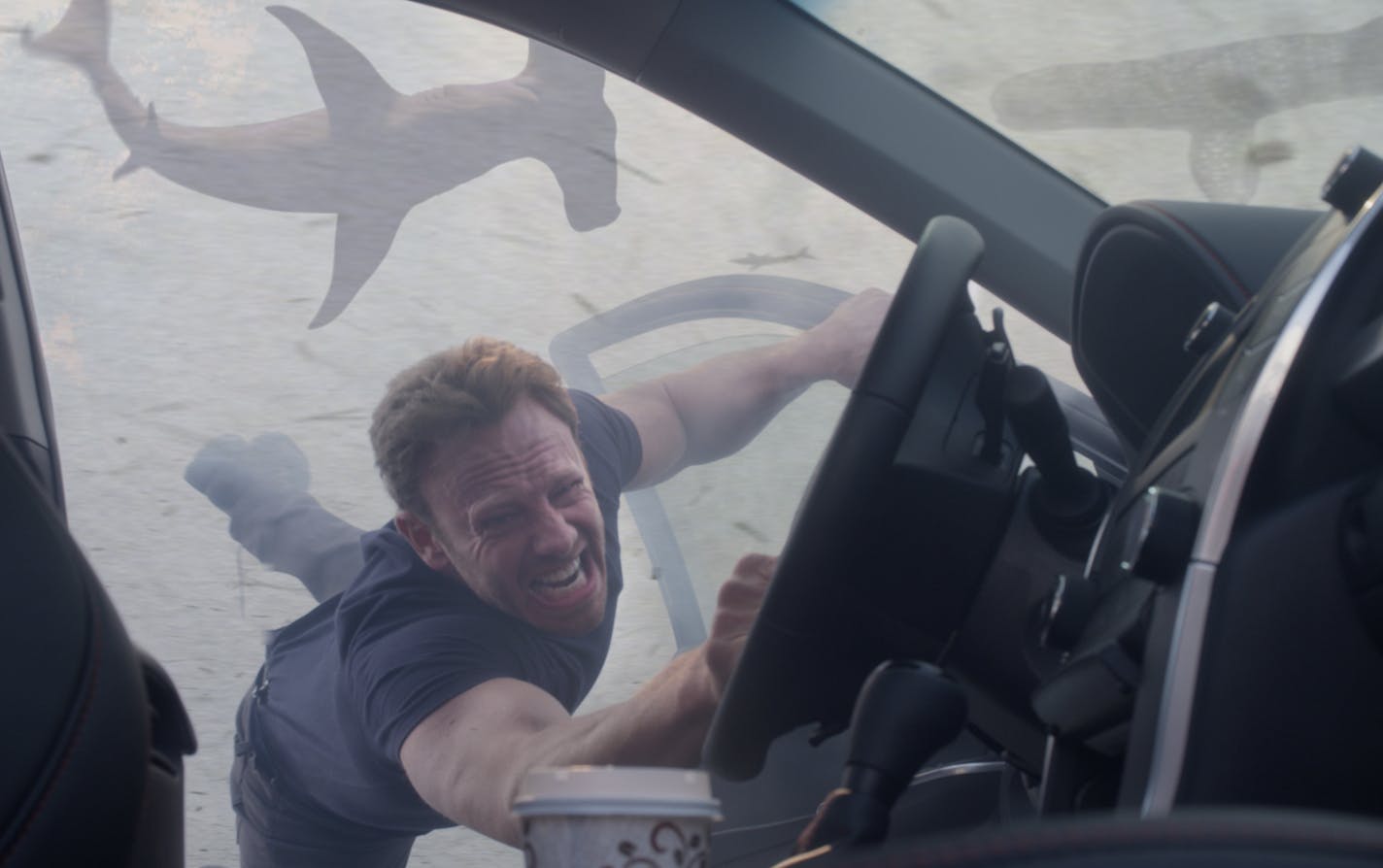 SHARKNADO 3: OH HELL NO! -- Pictured: Ian Ziering as Fin Shepard -- (Photo by: Syfy) ORG XMIT: Season:3